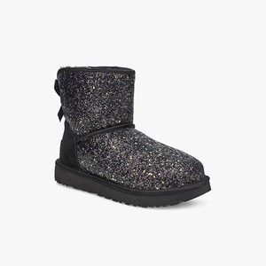 Ugg Classic Mini Bow Cosmos Women Classic Boots Black (0639AUWCG)